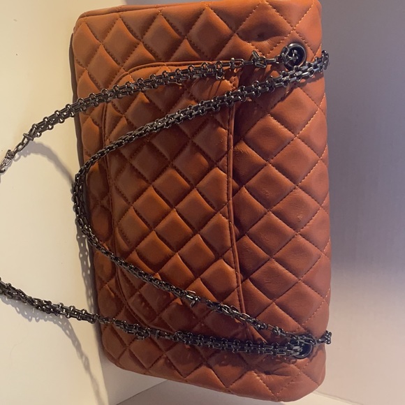 Rust leather bag good condition - Picture 3 of 8